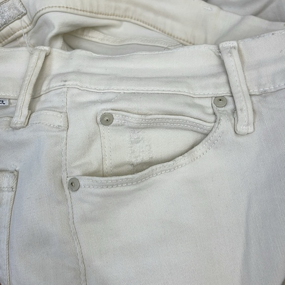 MOTHER The Charmer Sexy Just Walked into Town in Warm Ivory Size 31 - Picture 8 of 9